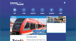 Desktop Screenshot of cestuj-levne.cz